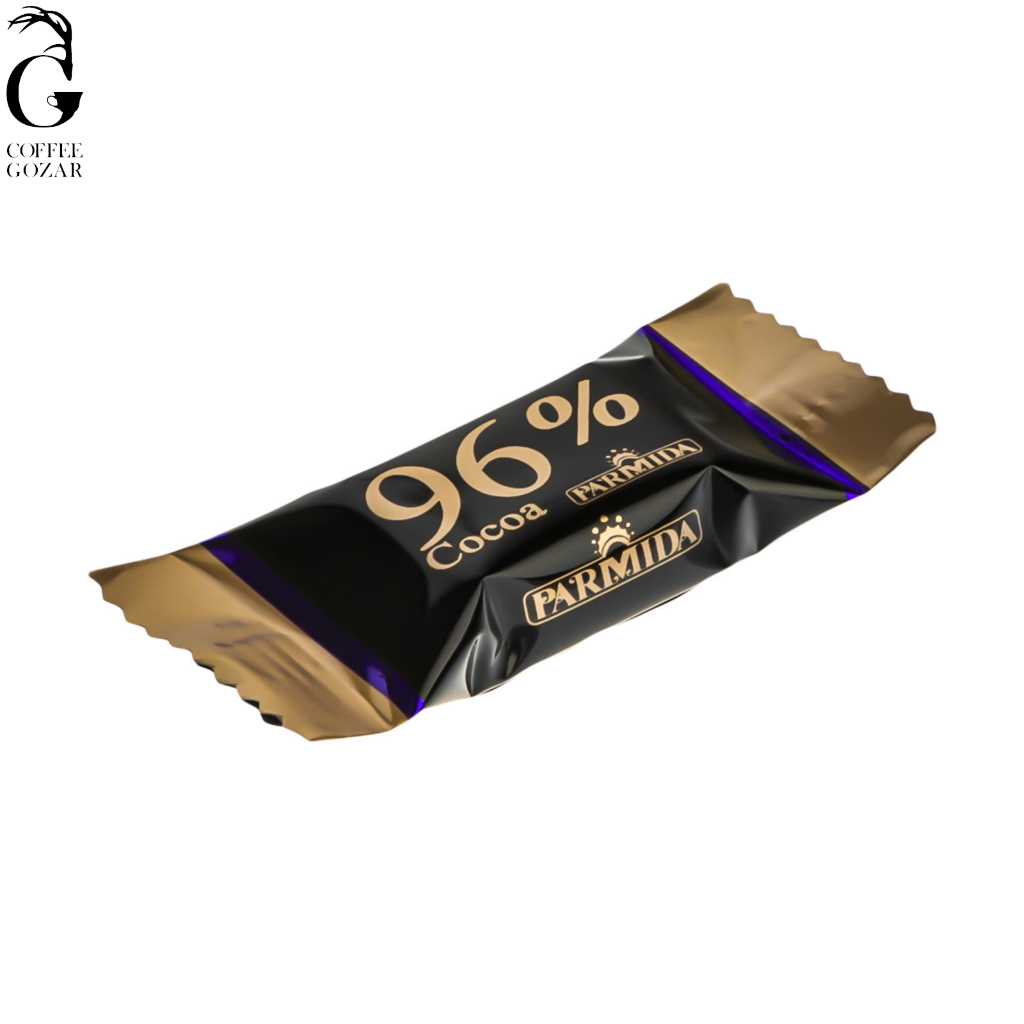شکلات پارمیدا تلخ 96 درصد در شیراز - قهوه گذر نماینده شکلات پارمیدا در شیراز	