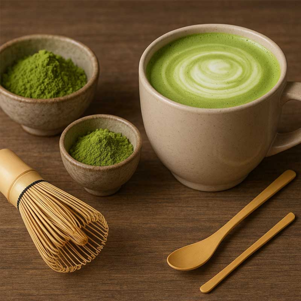 چای ماچا مدل لته وزن 20 گرمی
