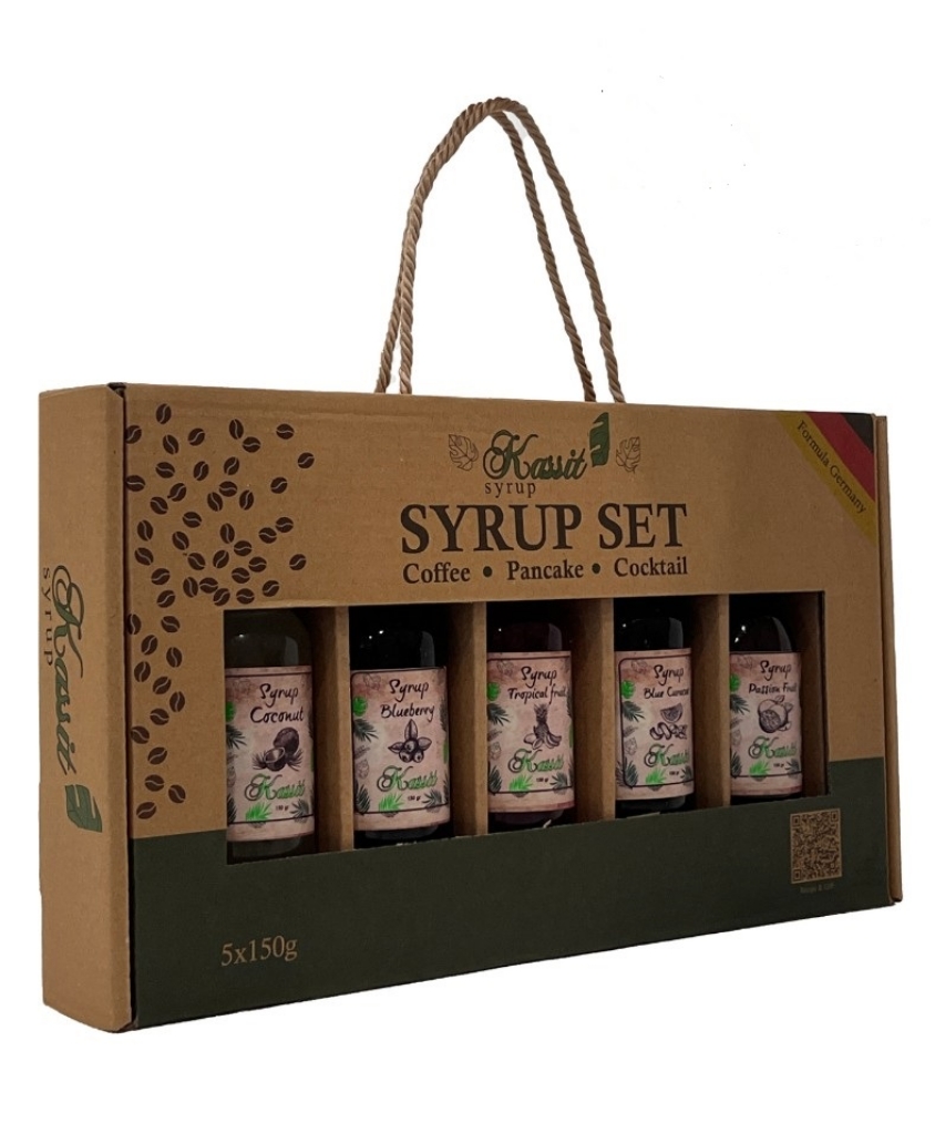 تصویر  سیروپ ست کادویی هاوایی کاسیت