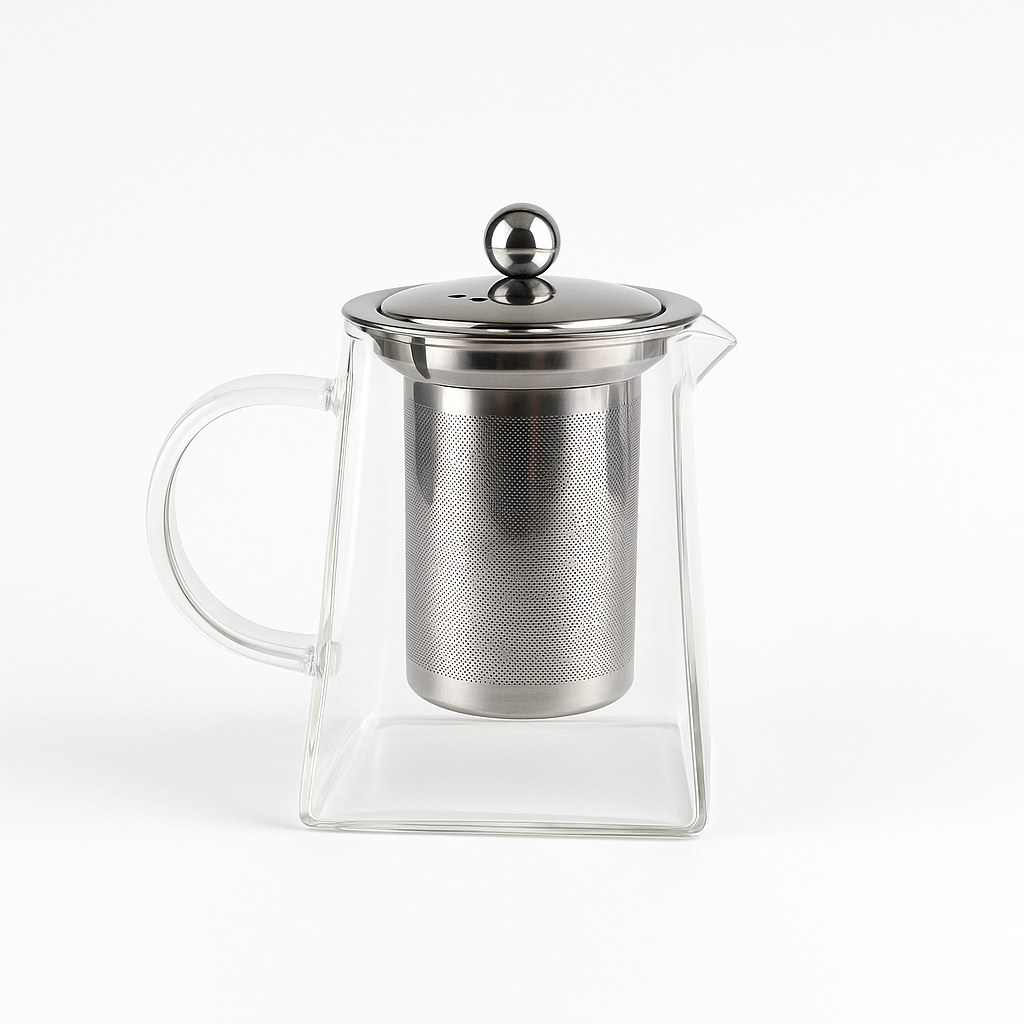 تصویر  قوری پیرکس 4 گوش دمنوش