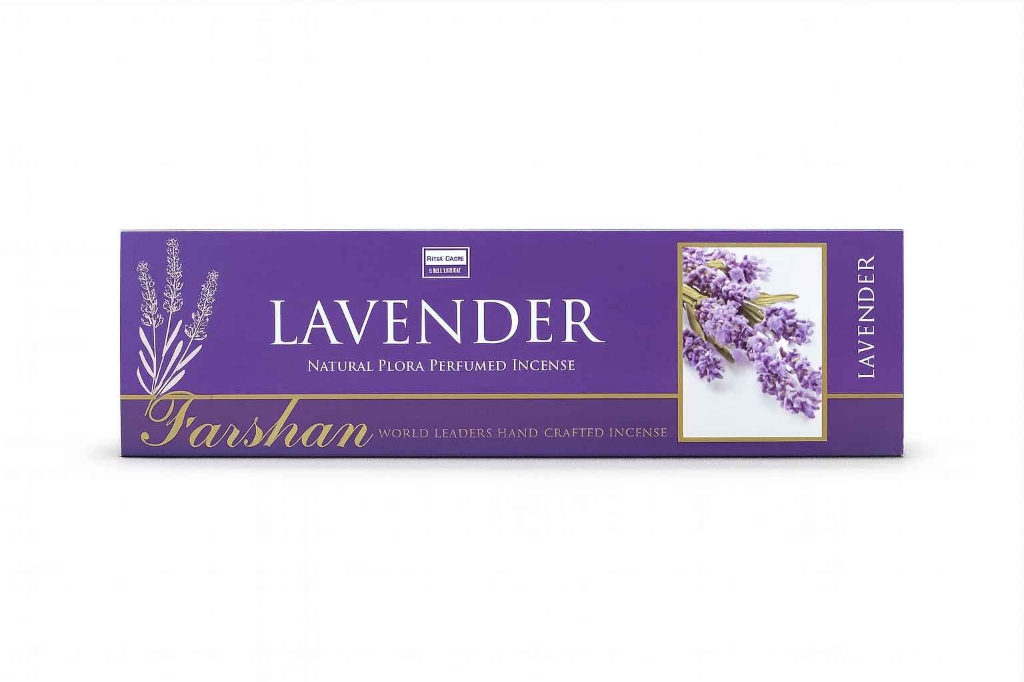 تصویر  عود دست ساز 50 گرم lavender darshan