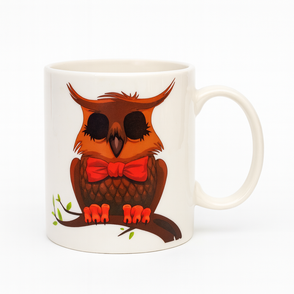 تصویر  لیوان حرارتی جغد 22340