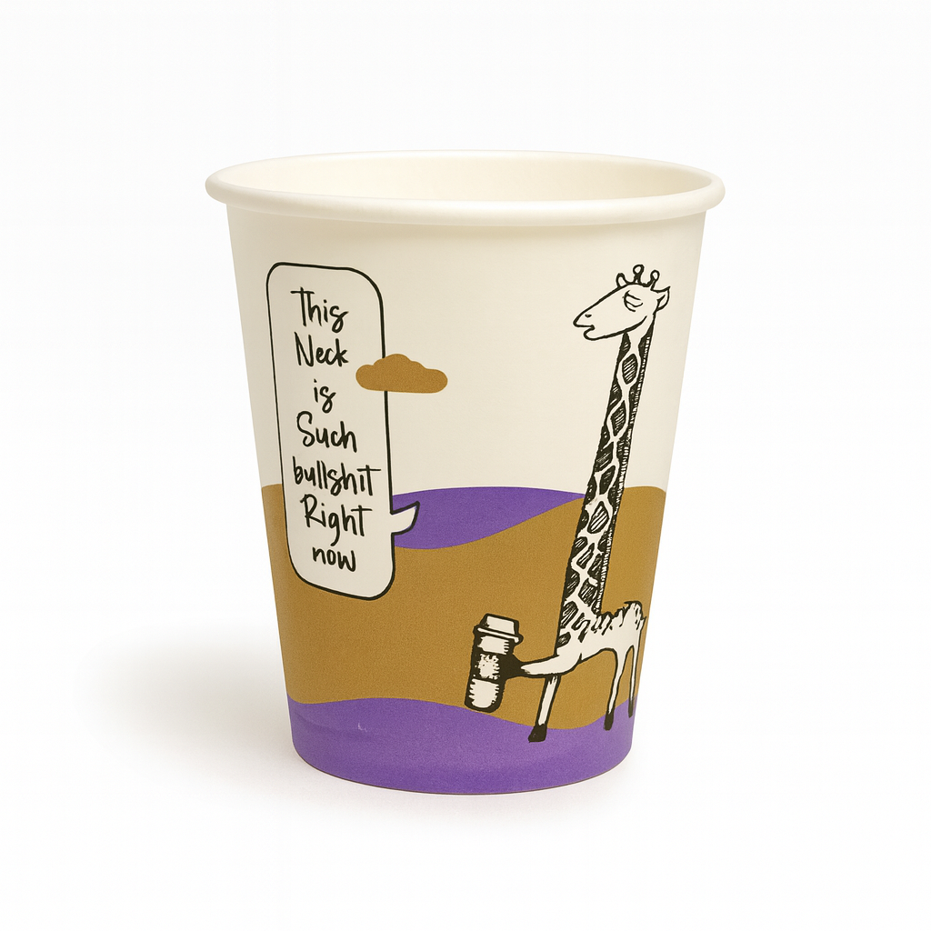 تصویر  لیوان کاغذی گلاسه 220