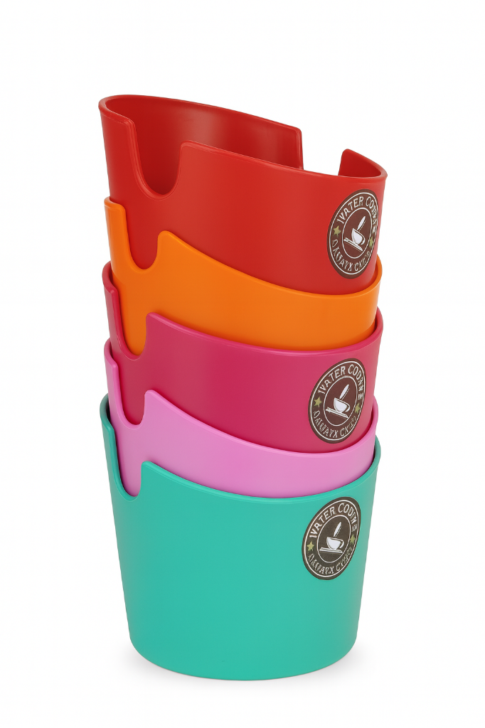 تصویر  ناک باکس 5 تکه رنگی