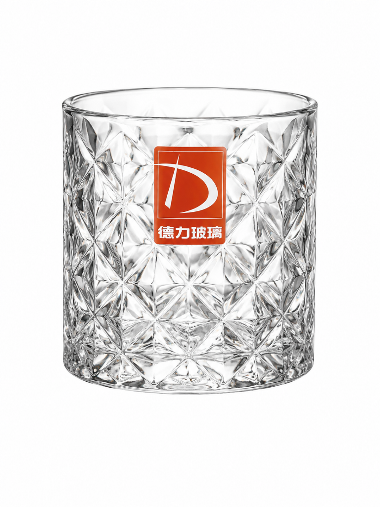 تصویر  لیوان ته صاف طرح تایملس Deli 190 ml