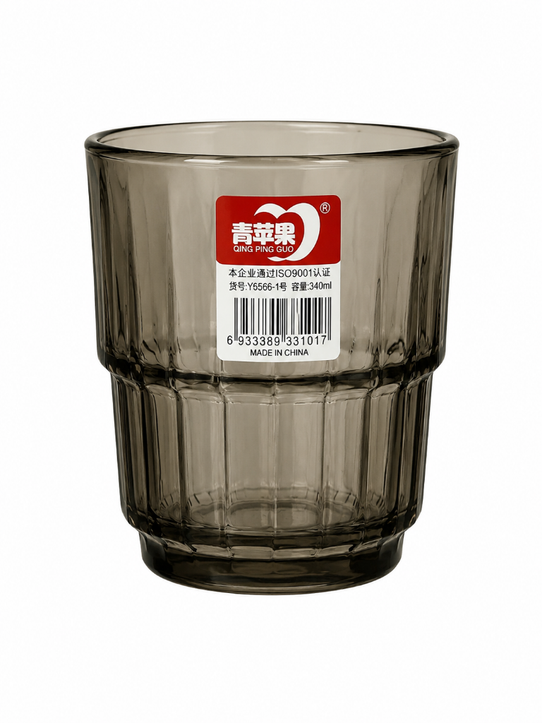 تصویر  لیوان بارل دودی Deli 340 ml